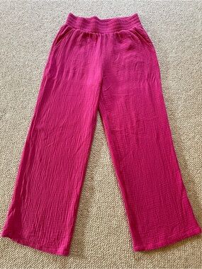 DKNY Pink Soft Cotton Pants